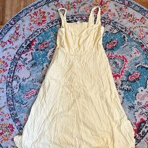 Old Navy Yellow Maxi Dress